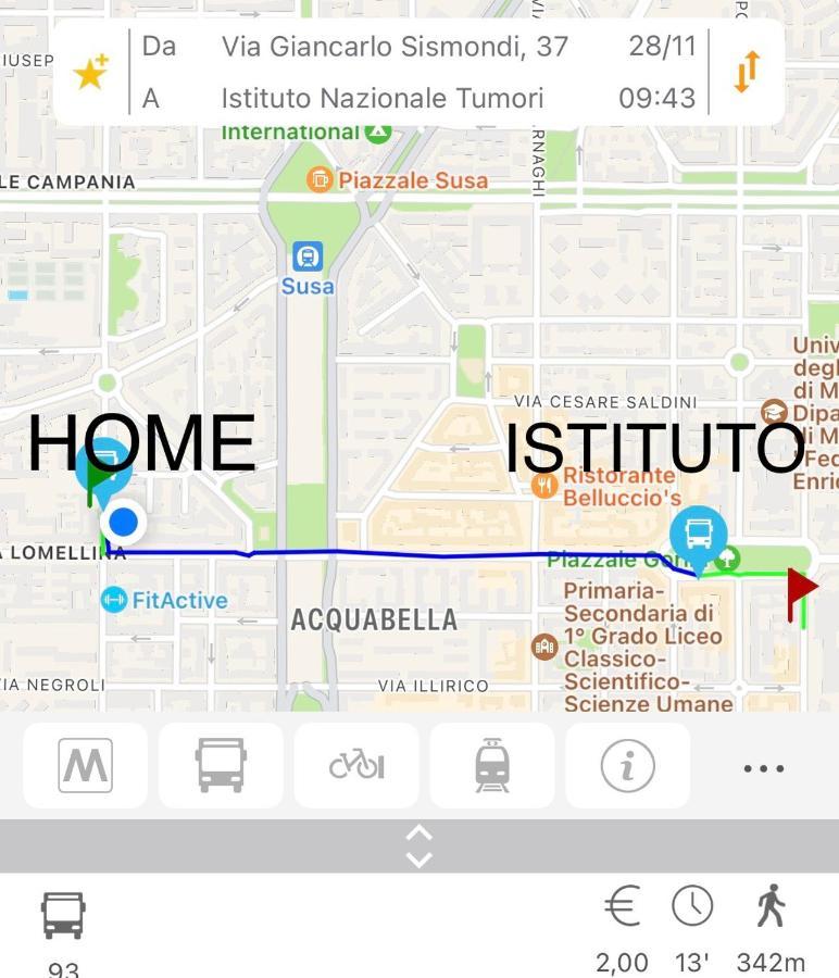 Sismondi Top Apt Милано Екстериор снимка